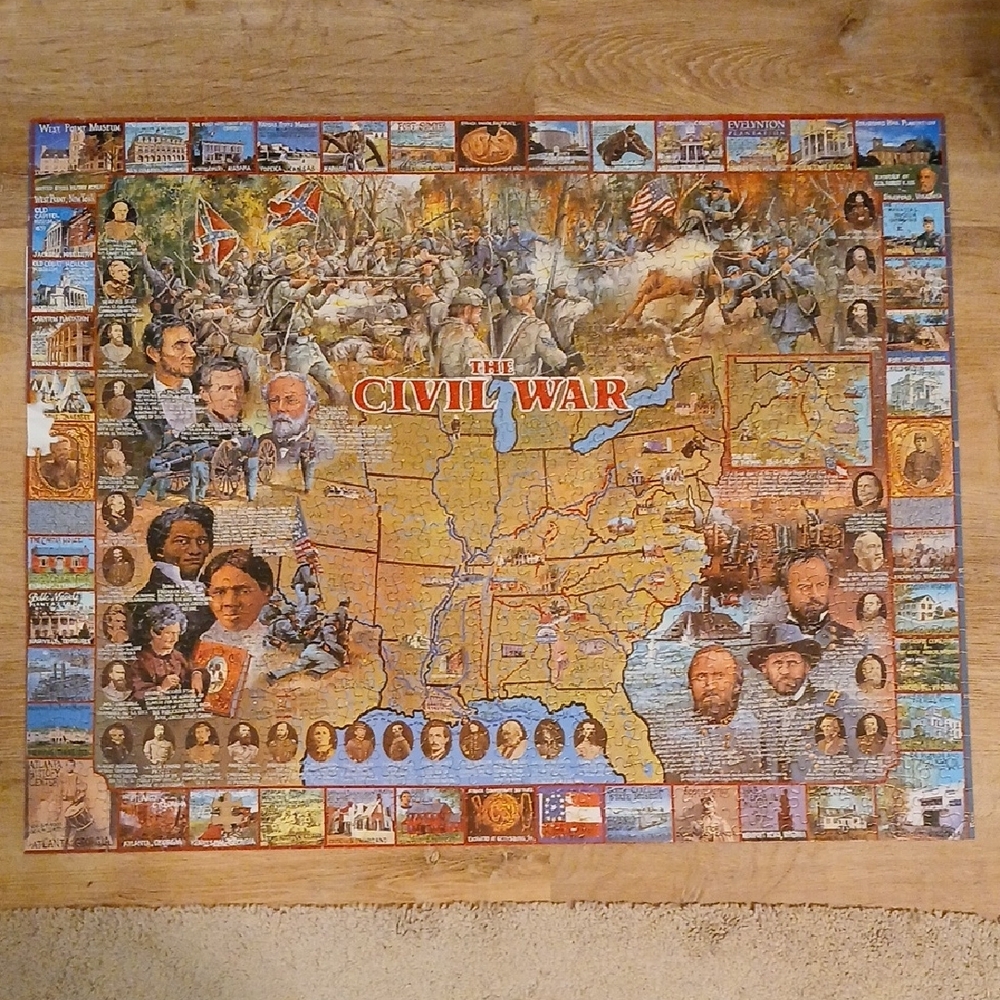 The Civil War Puzzle - 1000 Pieces - Picture 4 of 5